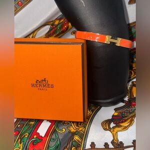 H Orange Bracelet